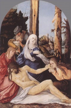 baptism of christ Painting - The Lamentation Of Christ nude painter Hans Baldung